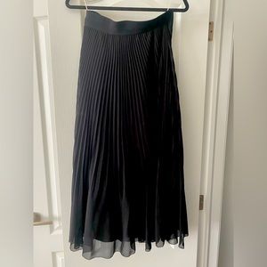 Aritzia Twirl Pleated midi skirt